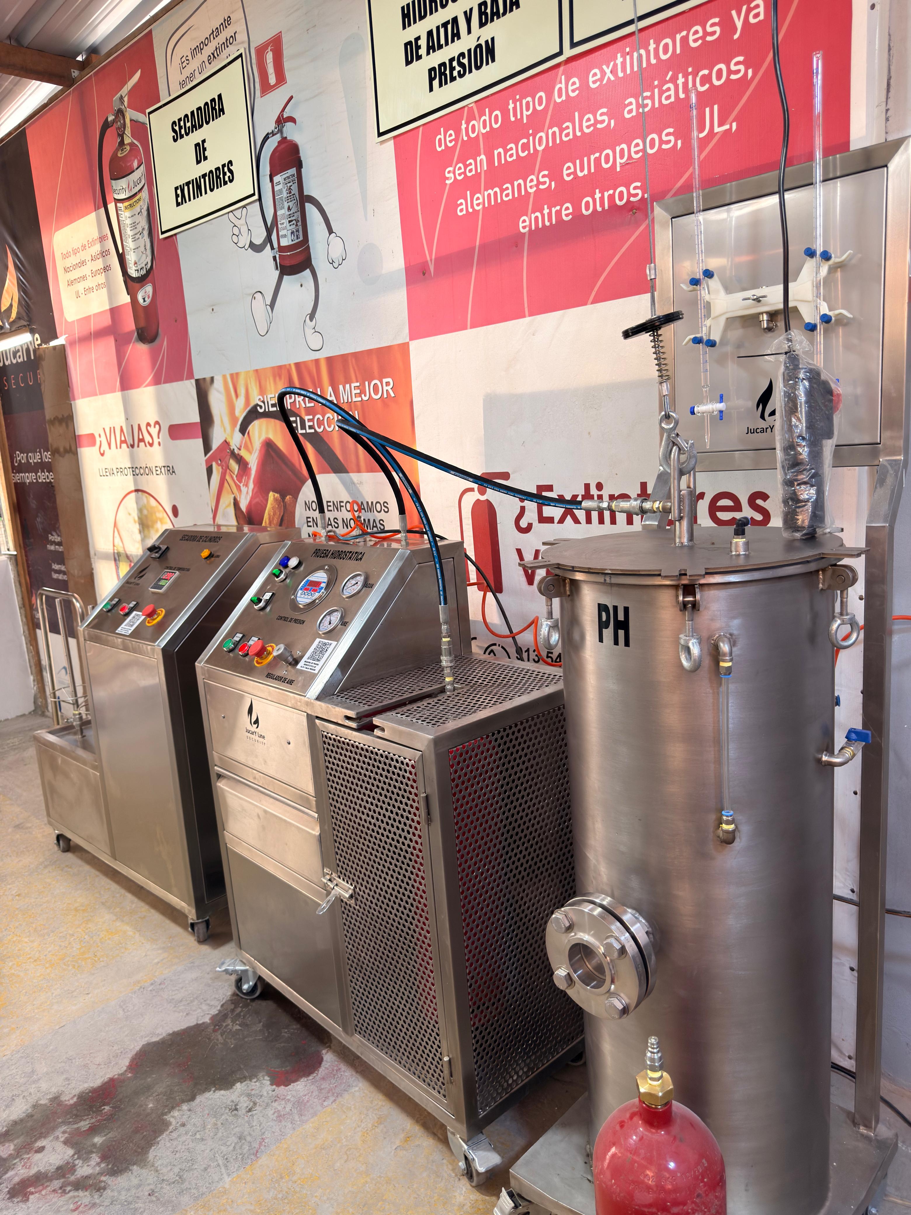 Prueba Hidrostática de baja y alta presión