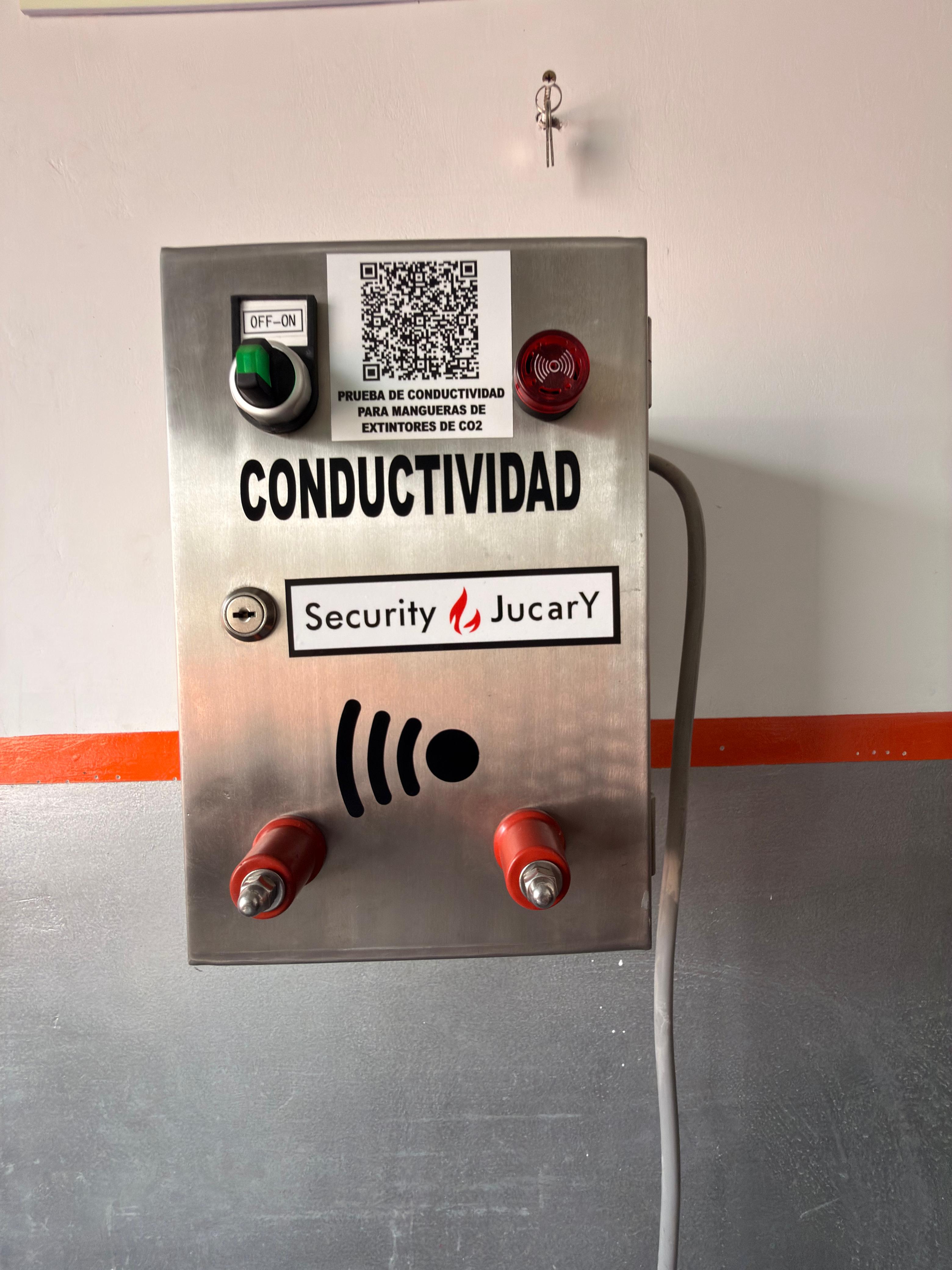 Prueba de Conductividad de Mangueras para co2